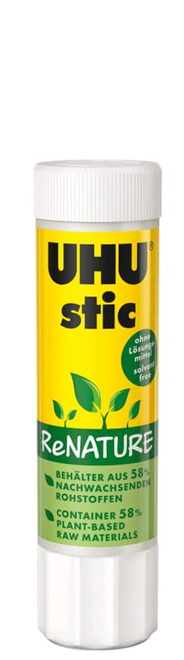 Uhu Klebestift Stic Renature, Lösemittelfrei, 8,2 G