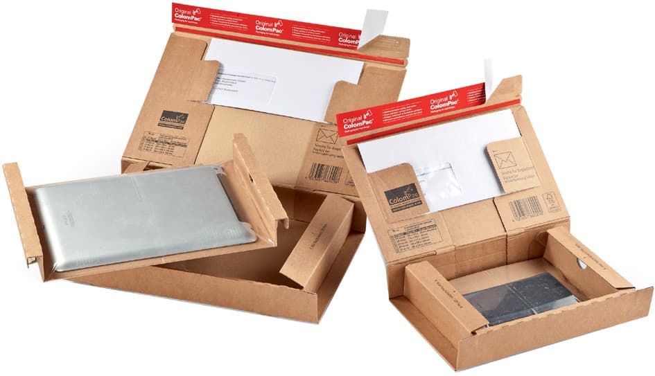 Colompac Paket-Versandkarton , Post, , Größe: Sl, Braun