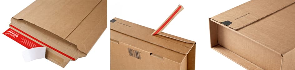 Colompac Ordner-Versandkarton, Braun, Für Ordner Din A4