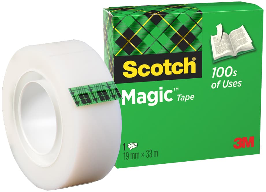Scotch Klebefilm Magic 810, Unsichtbar, 19 Mm X 10 M