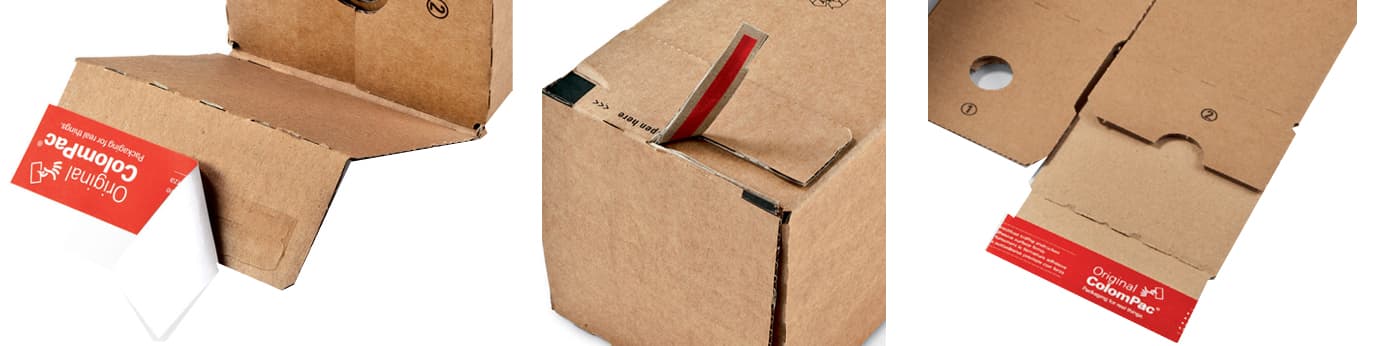 Colompac Versandhülse, Für Din A2 Formate, Farbe: Braun
