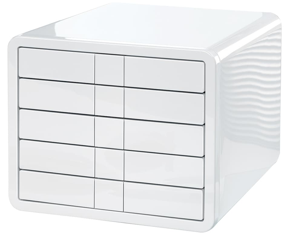 Han Schubladenbox I-Box, 5 Schübe, Weiß