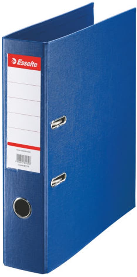 Esselte Plastik-Ordner Standard, Din A4, 75 Mm, Blau