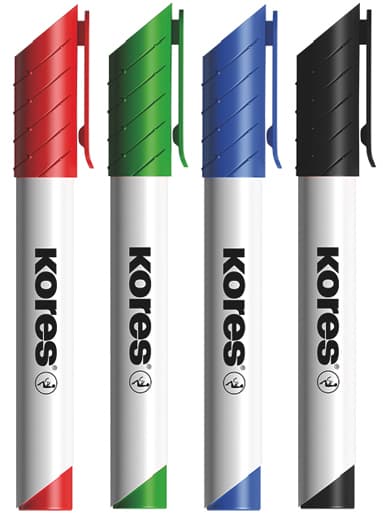 Kores Whiteboard-Marker , K Marker, , Schwarz