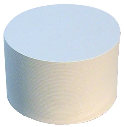 Folia Blanko-Bierfilze, Rund, Durchmesser: 107 Mm