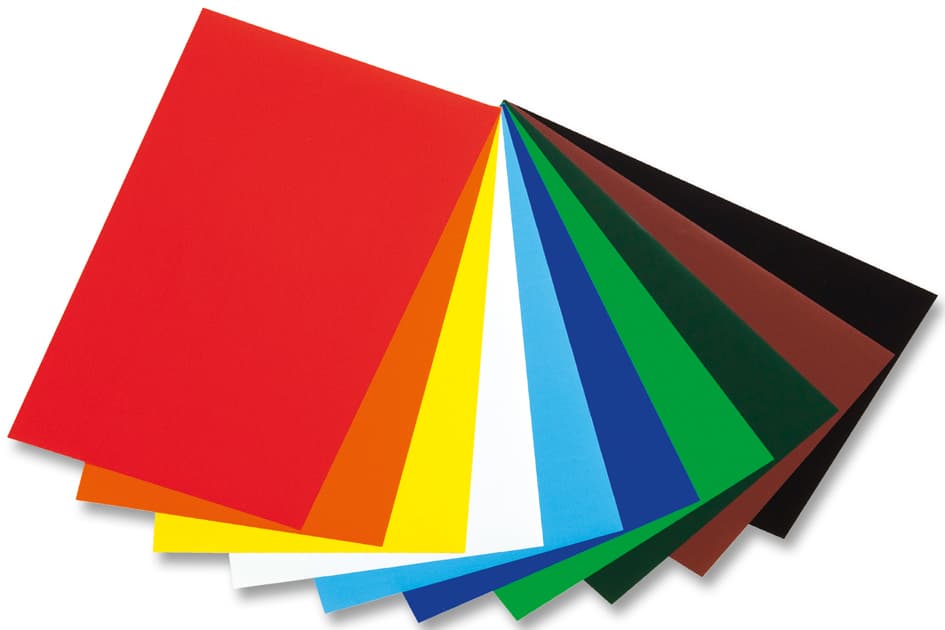 Folia Glanzpapier, (B)350 X (L)500 Mm, Farbig Sortiert