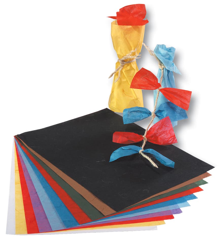 Folia Strohseide, (B)470 X (H)640 Mm, 25 G/Qm, Weiß