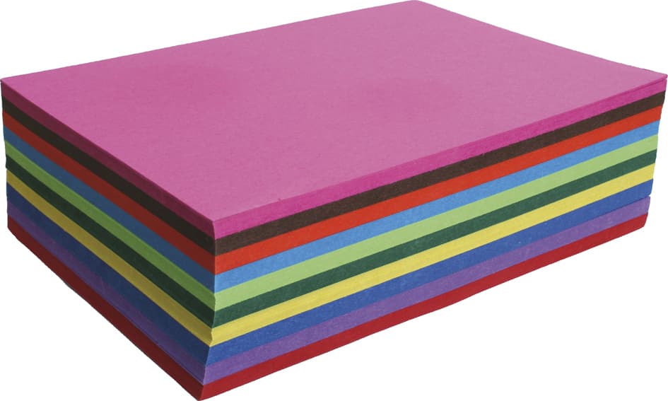Clairefontaine Tonpapier , Carta, , Din A4, 120 G/Qm, Sortiert