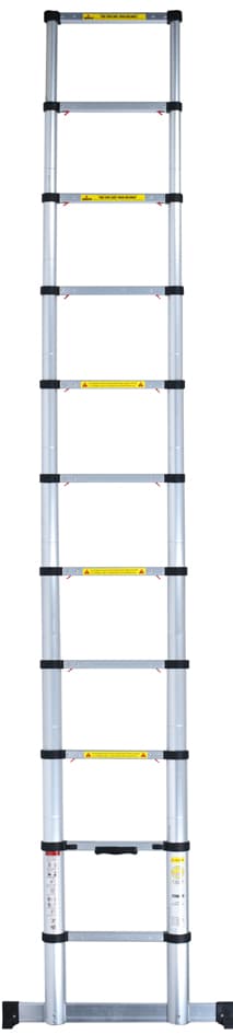 Pavo Alu-Teleskopleiter, Ausziehbar, 10 Sprossen