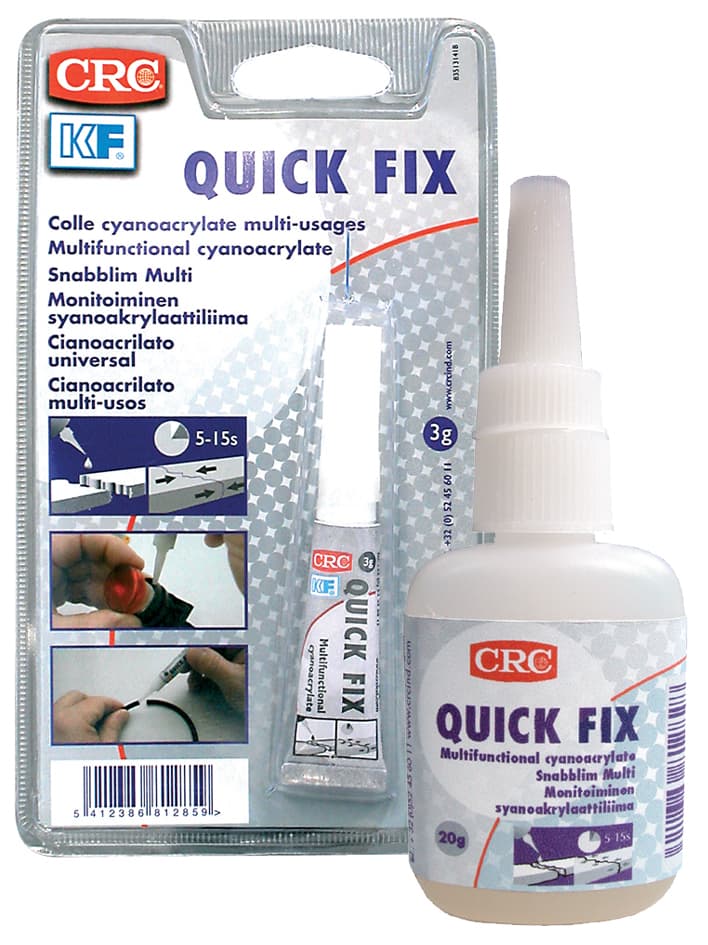 Crc Quick Fix Sekundenkleber, 20 G Flasche