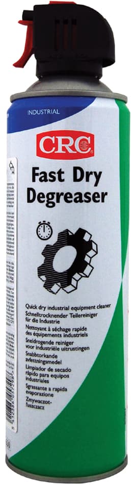 Crc Fast Dry Degreaser Teilereiniger, 500 Ml Spraydose