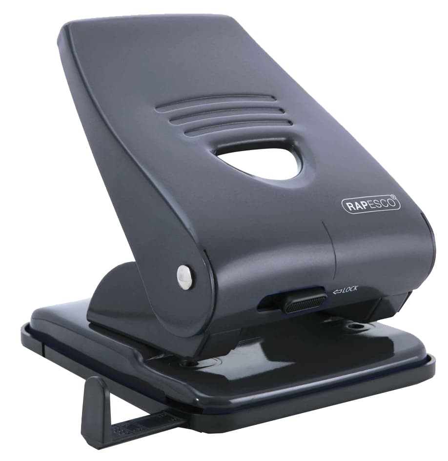 Rapesco Locher 835, Stanzleistung: 40 Blatt, Schwarz