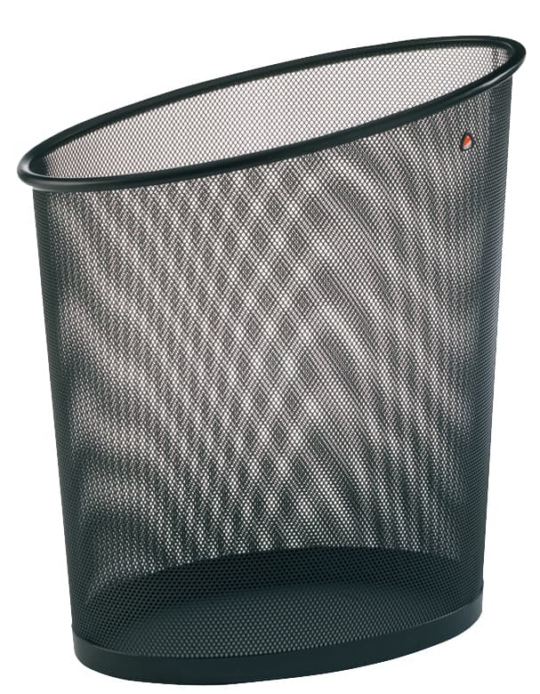 Alba Papierkorb , Meshcorb, , Aus Drahtmetall, 18 L, Schwarz