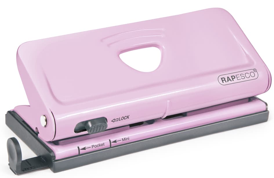 Rapesco Mehrfachlocher Für Terminplaner, Rosa