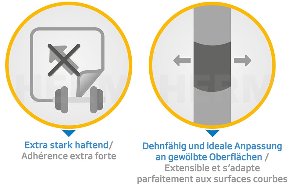 Herma Outdoor Folien-Etiketten Special, 210 X 148 Mm, Weiß