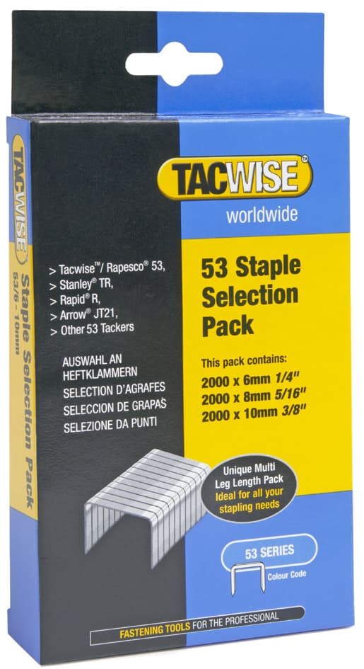 Tacwise Heftklammern Multipack 53, Verzinkt