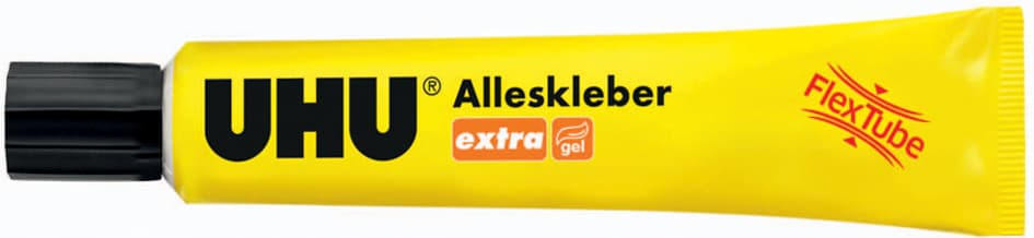Uhu Alleskleber Extra, Lösemittelhaltig, 18 G Tube