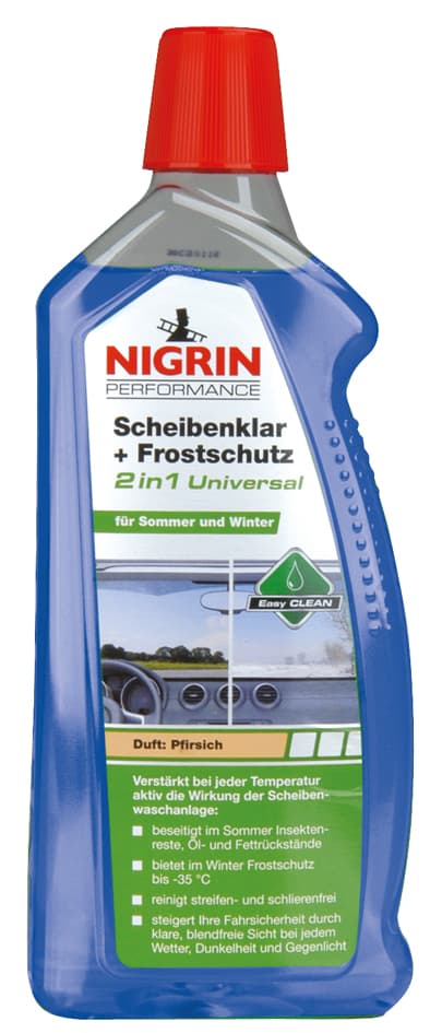 Nigrin Performance Kfz-Scheibenklar + Frostschutz 2in1, 1l