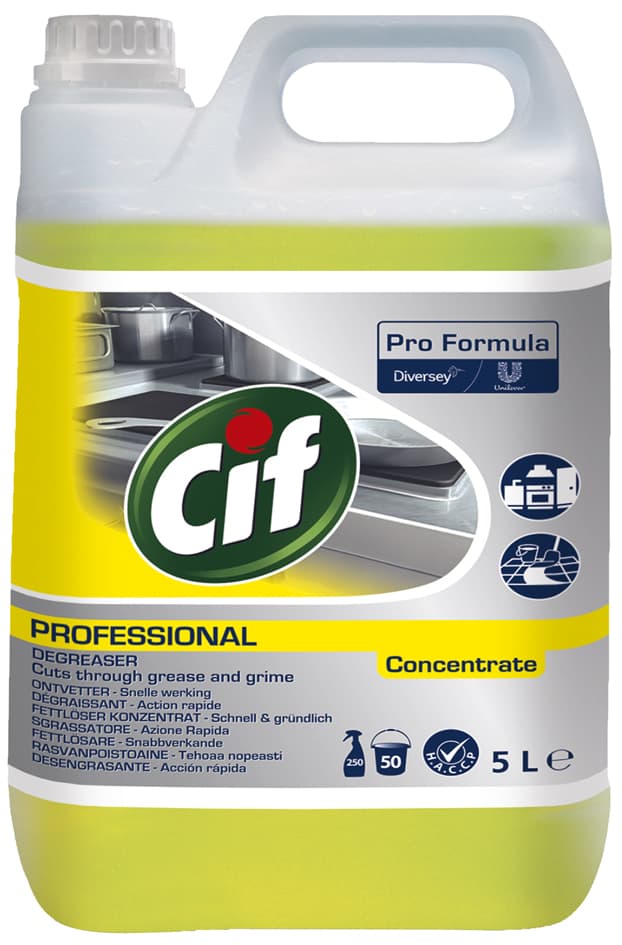 Cif Professional Power Fettlöser-Konzentrat, 5 Liter