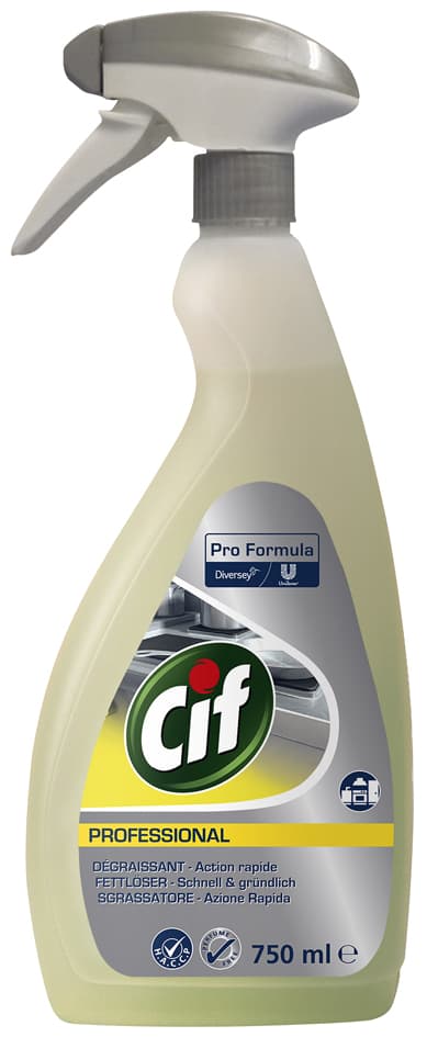 Cif Professional Power Fettlöser, 750 Ml Sprühflasche
