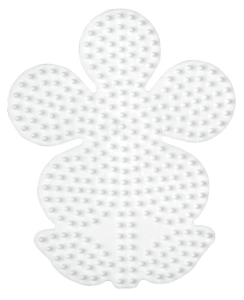 Hama Stiftplatte , Blume, , Weiß