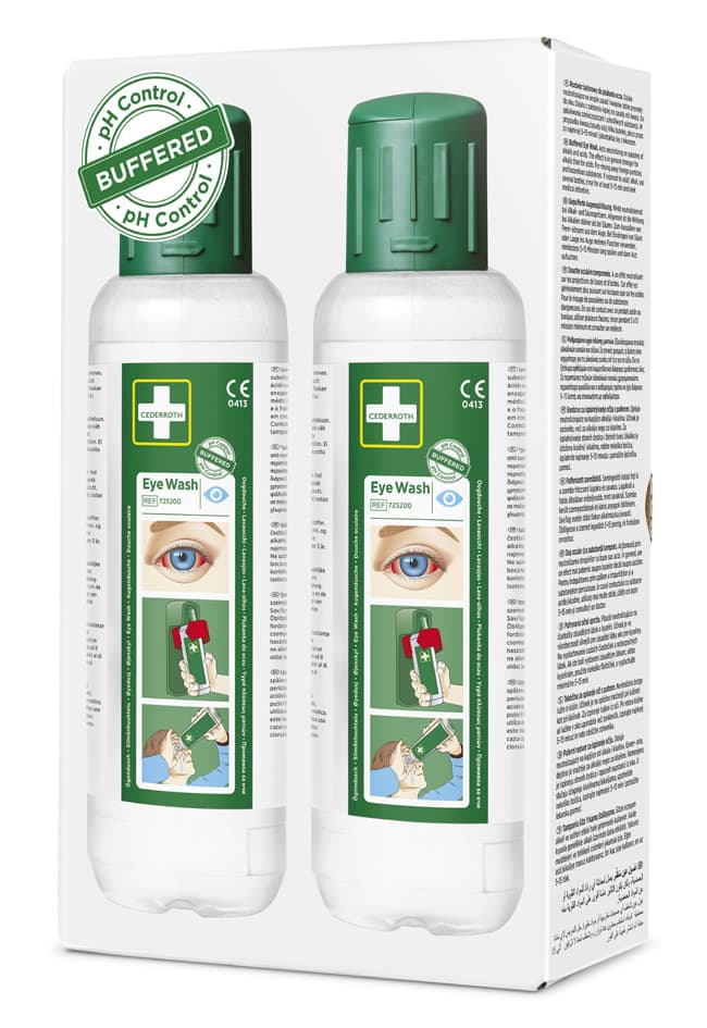 Cederroth Augenspülung, 2er-Pack (2 X 500 Ml)
