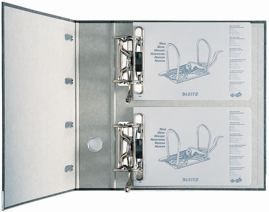 Leitz Wolkenmarmor-Doppelordner, Für 2 X Din A5 Quer, 75 Mm