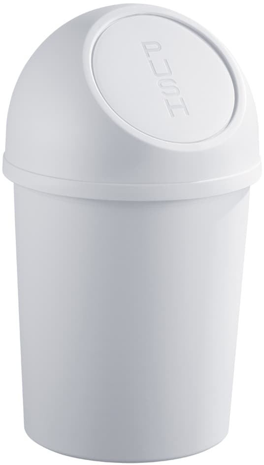 Helit Abfalleimer , The Flip, , 6 Liter, Lichtgrau