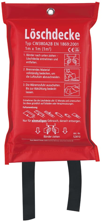 Hygostar Feuerlöschdecke Fire Protect, Din En 1869:2001