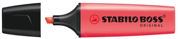 Stabilo Textmarker Boss Original, Rot