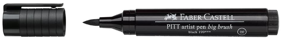 Faber-Castell Tuschestift Pitt Artist Pen, Schwarz
