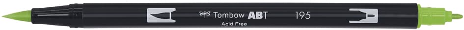 Tombow Doppelfasermaler , Abt Dual Brush Pen, , Light Green
