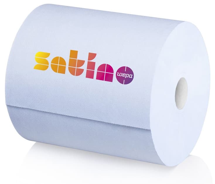 Satino By Wepa Putzrolle Comfort, 3-Lagig, Blau, 350 M