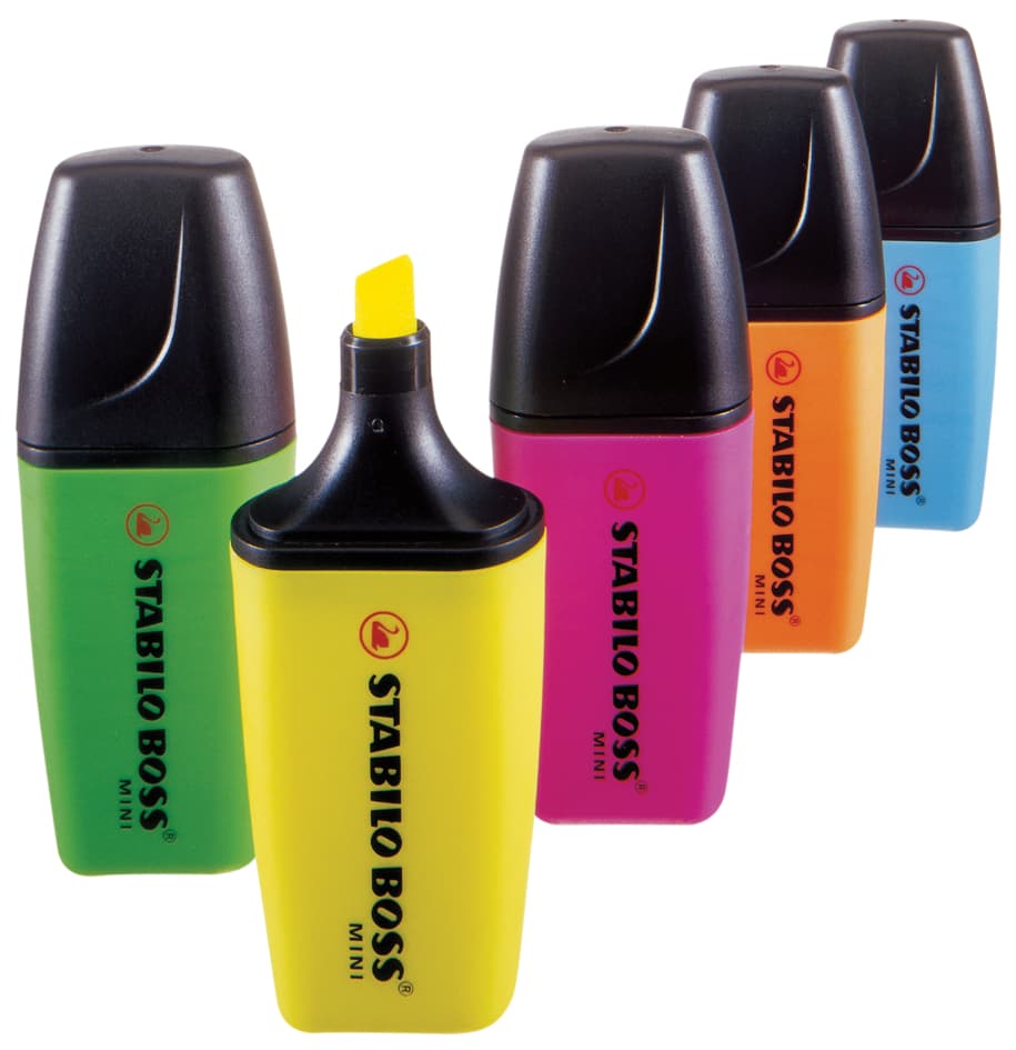 Stabilo Textmarker Boss Mini, Gelb