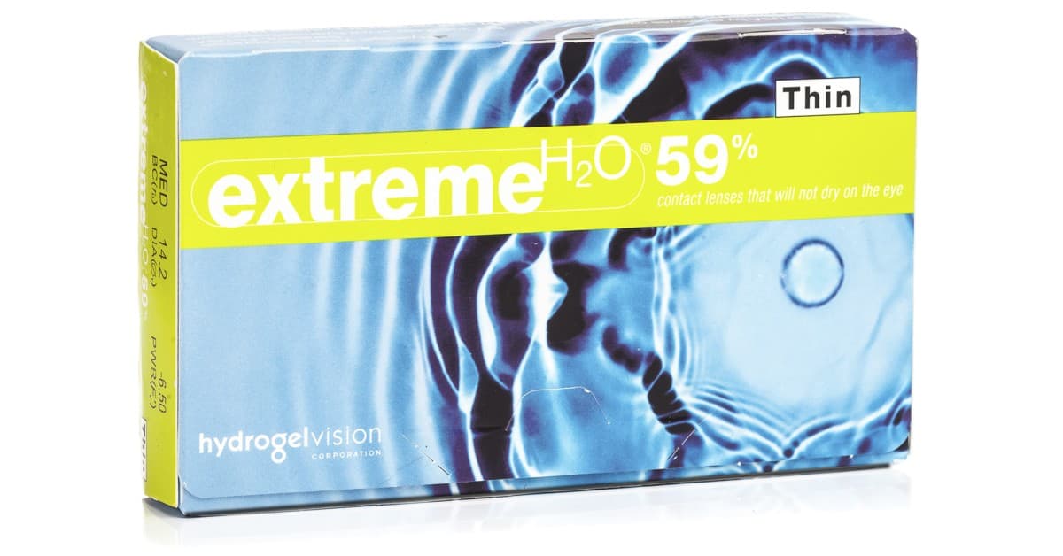 Extreme H2o 59 % Thin (6 Linsen)