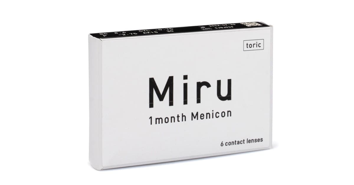 Miru 1 Month Toric (6 Linsen)
