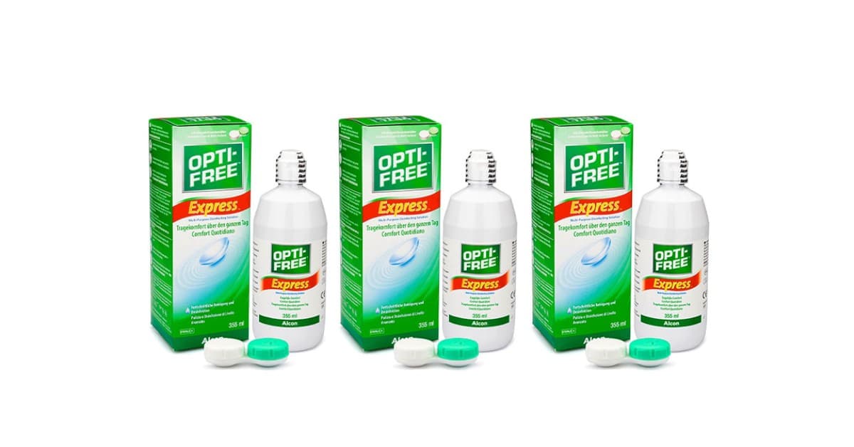 Opti-Free Express 3 X 355 Ml Mit Behälter