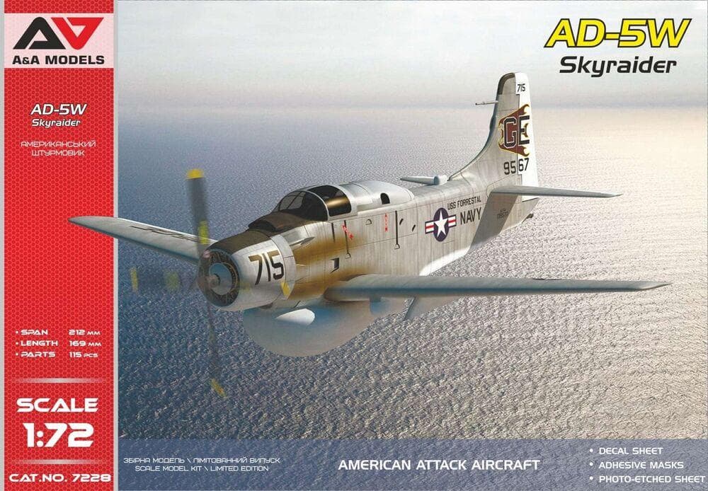 Ad-5w Skyraider (Airborne Early Warning Ver.)