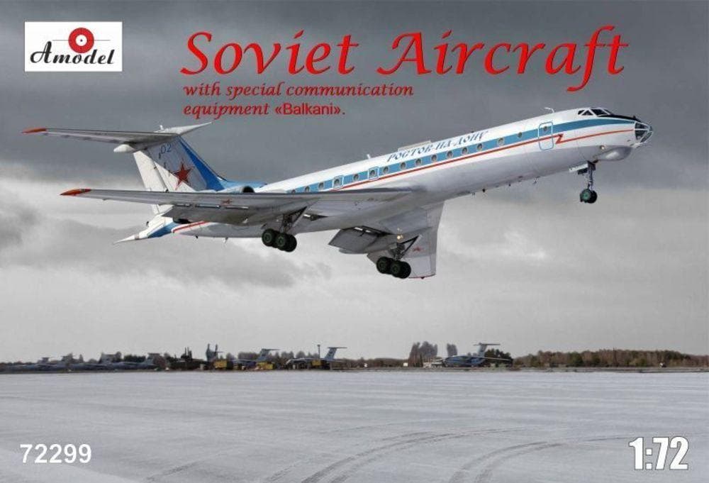 Tupolev Tu-134ak With Eqipment Balkani