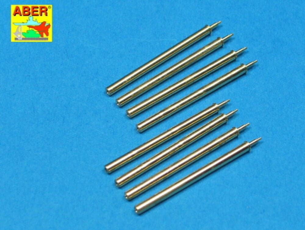 Set Of 8 Turned U.S. Cal .50 (12,7mm) Browning M2 Barrels For P-47 Thunderbolt