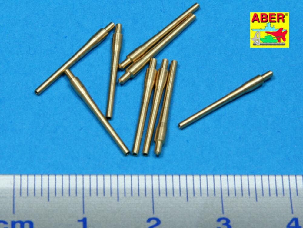 Set Of 9 Pcs 406 Mm  Short Barrels For Ships: North Carolina, Washington