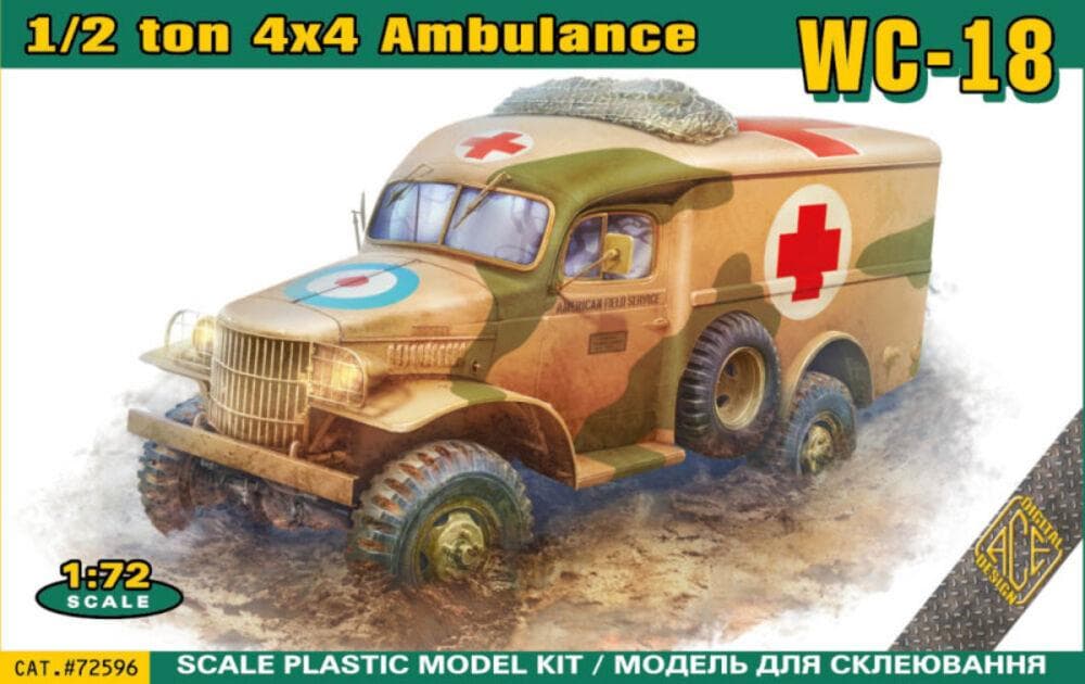 Wc-18 1/2 Ton 4x4 Ambulance Truck