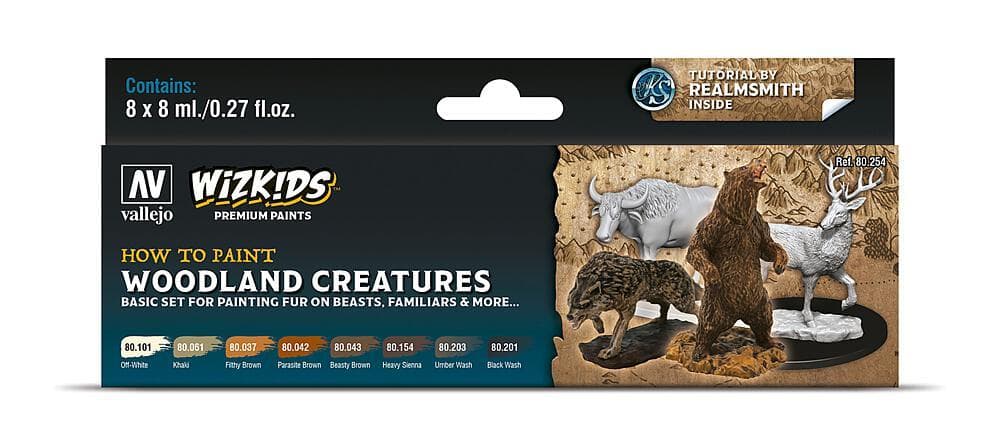 Wizkids Woodland Creatures - Farb-Set 8 X 8 Ml