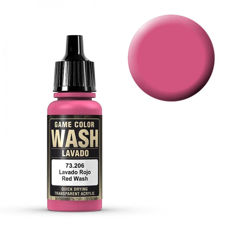 Wash-Color, Red Wash - 17 Ml