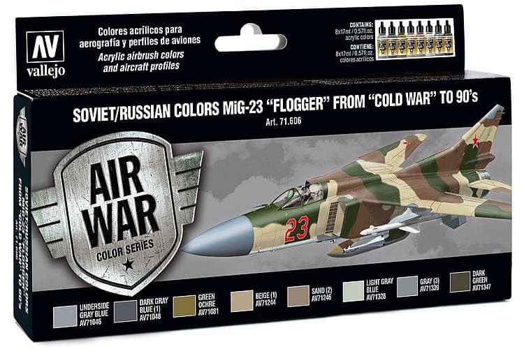 Mig 23 Flogger - Farbset - 8 X 17 Ml
