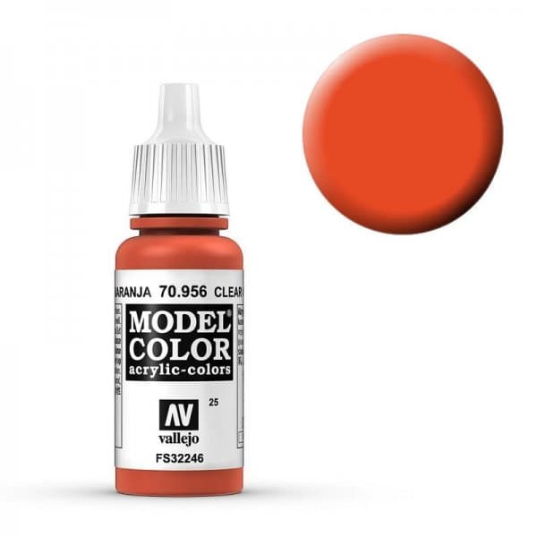 Model Color - Feuerrot (Clear Orange) [025]