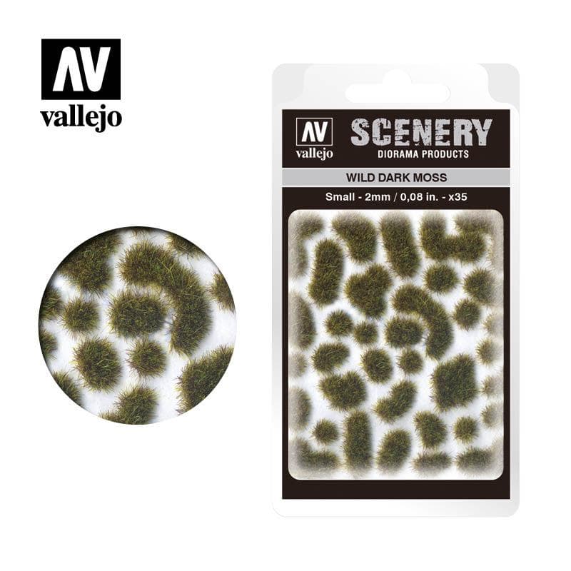 Wild-Gras, Moos, Dunkel, 2 Mm