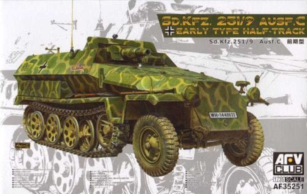 Sd.Kfz.251/9/Ausf,C Early Type Half-Track