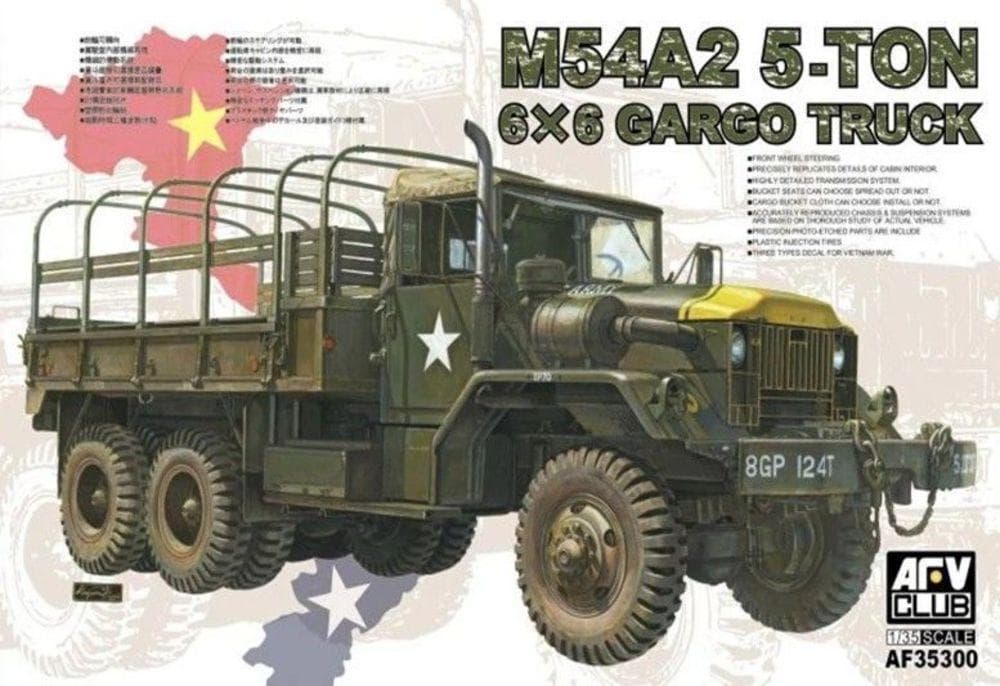 M54a2 5-Ton 6x6 Cargo Truck