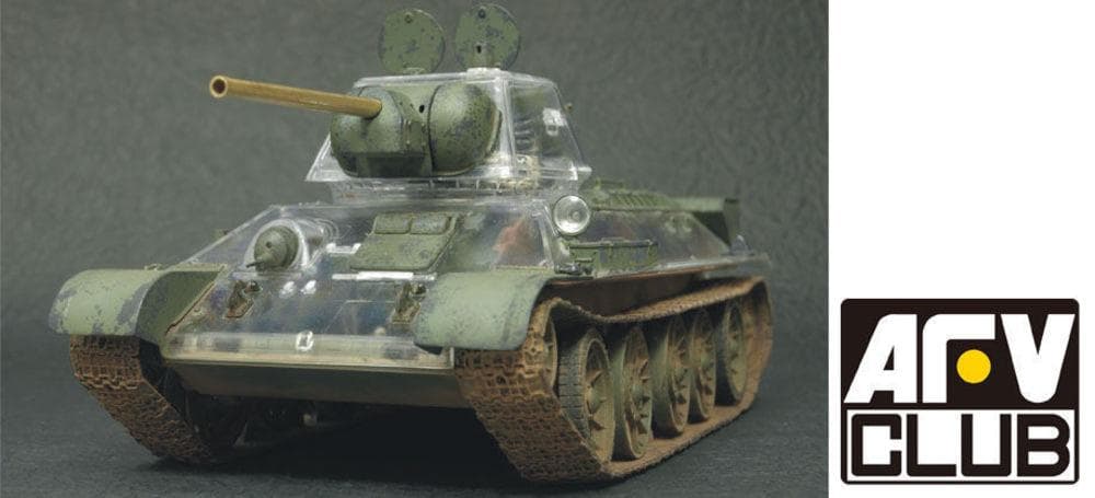 T34/76 1943 Transparent Hull